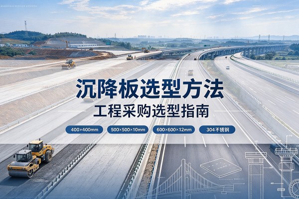 十堰沉降板选择方法