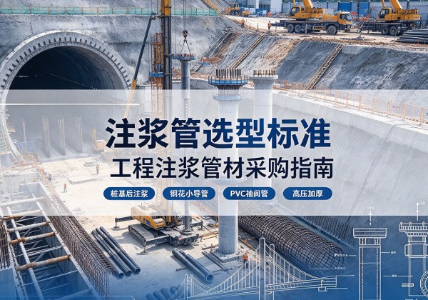 十堰注浆管选型标准
